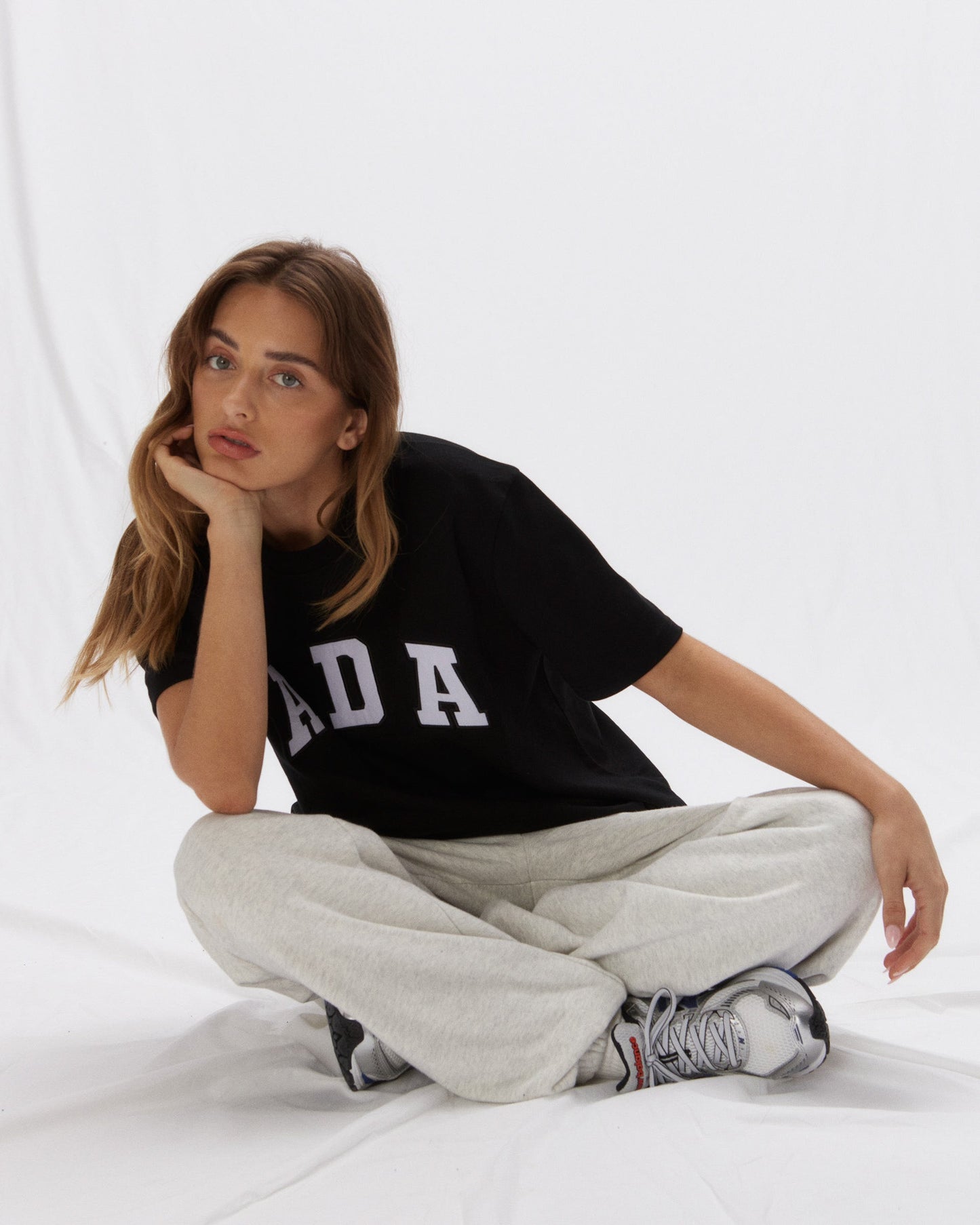 ADA Short Sleeve Oversized T-shirt - Black