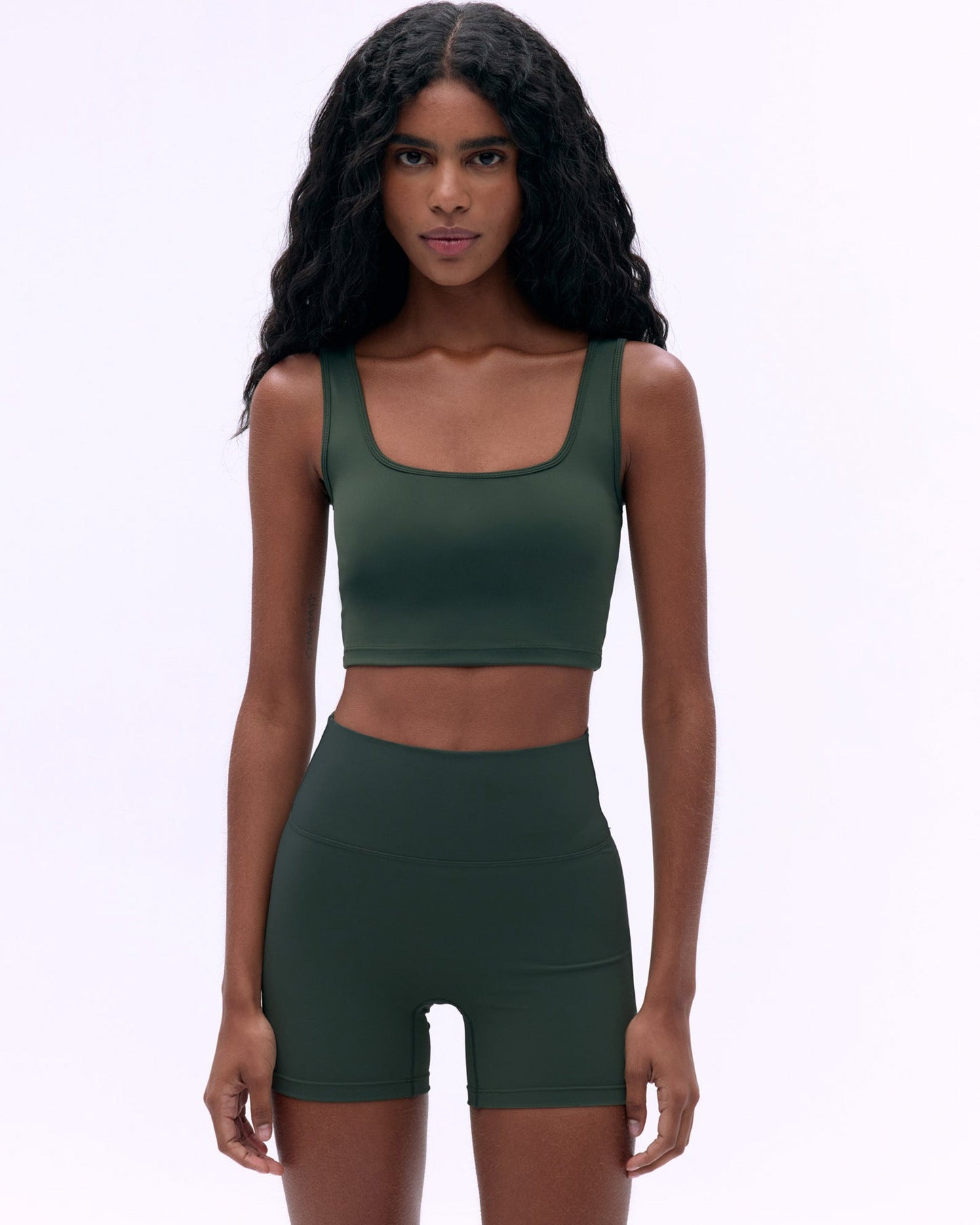 Ultimate Ultra Crop Shorts - Dark Olive