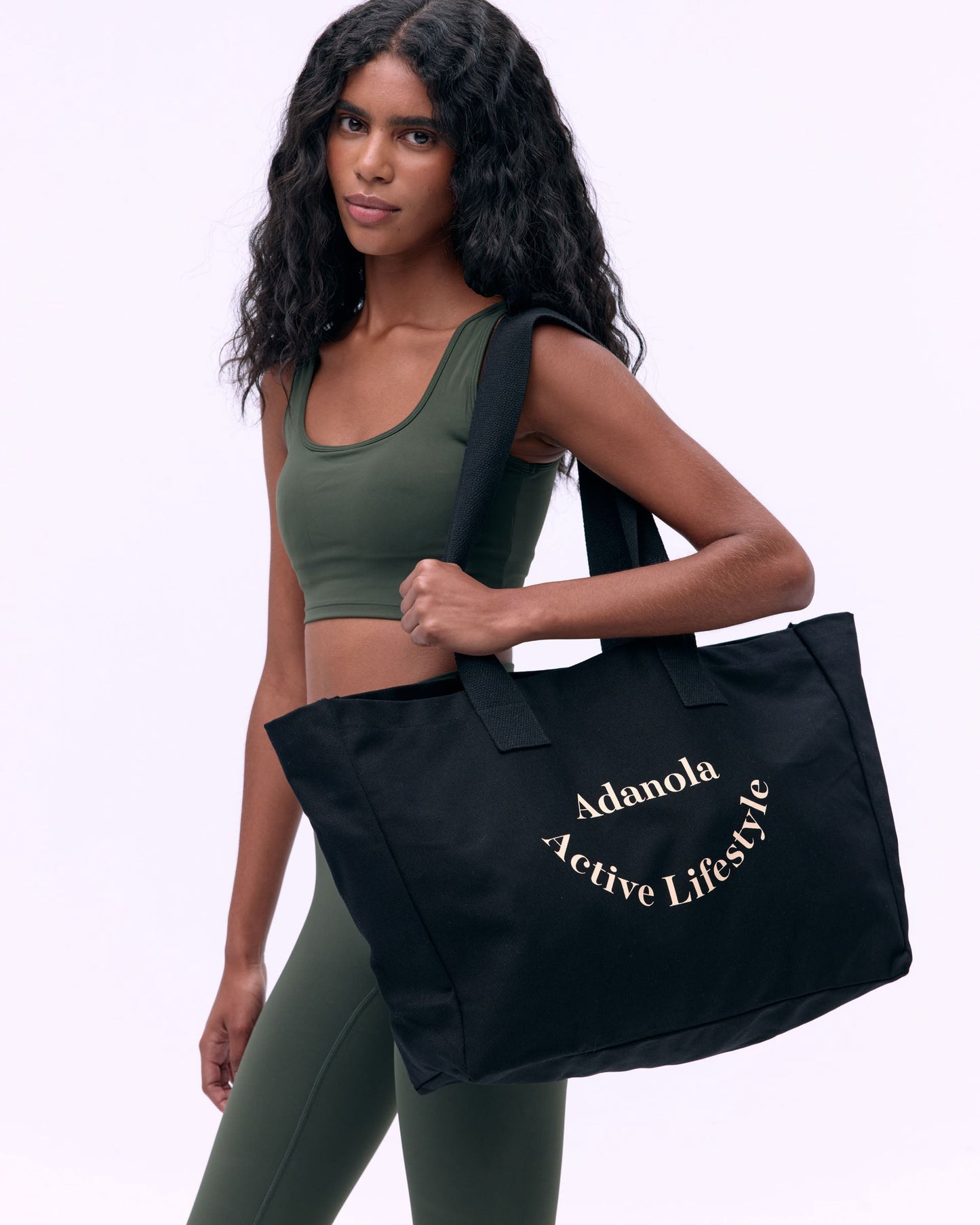 Active Lifestyle Tote Bag - Black/Nude