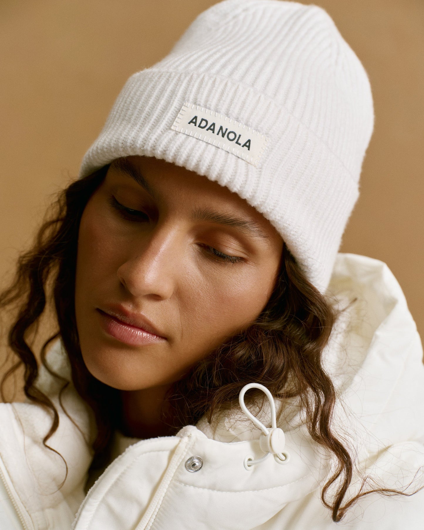 Knit Beanie - Marshmallow White