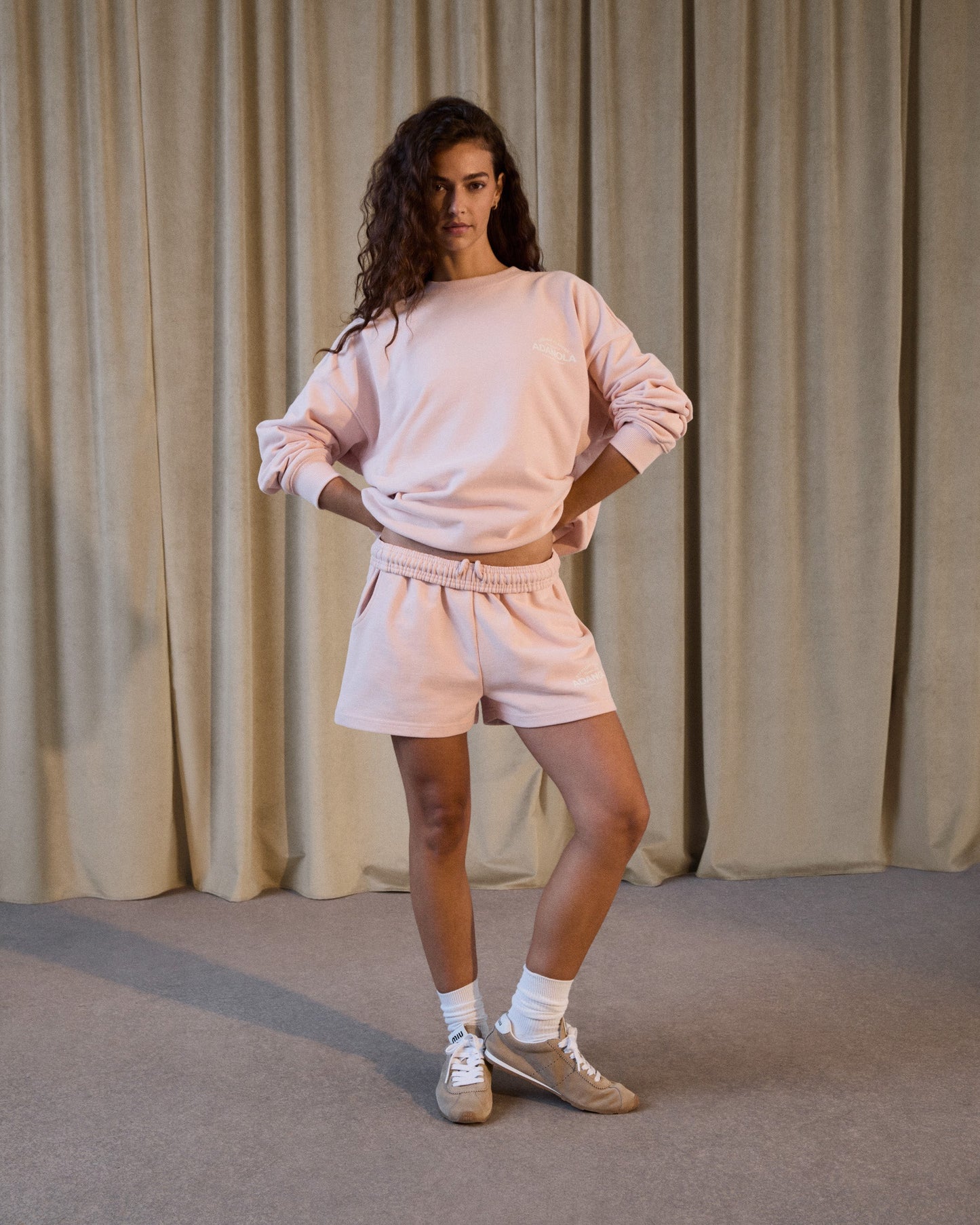 Classics Sweat Shorts - Blush Pink/Marshmallow White