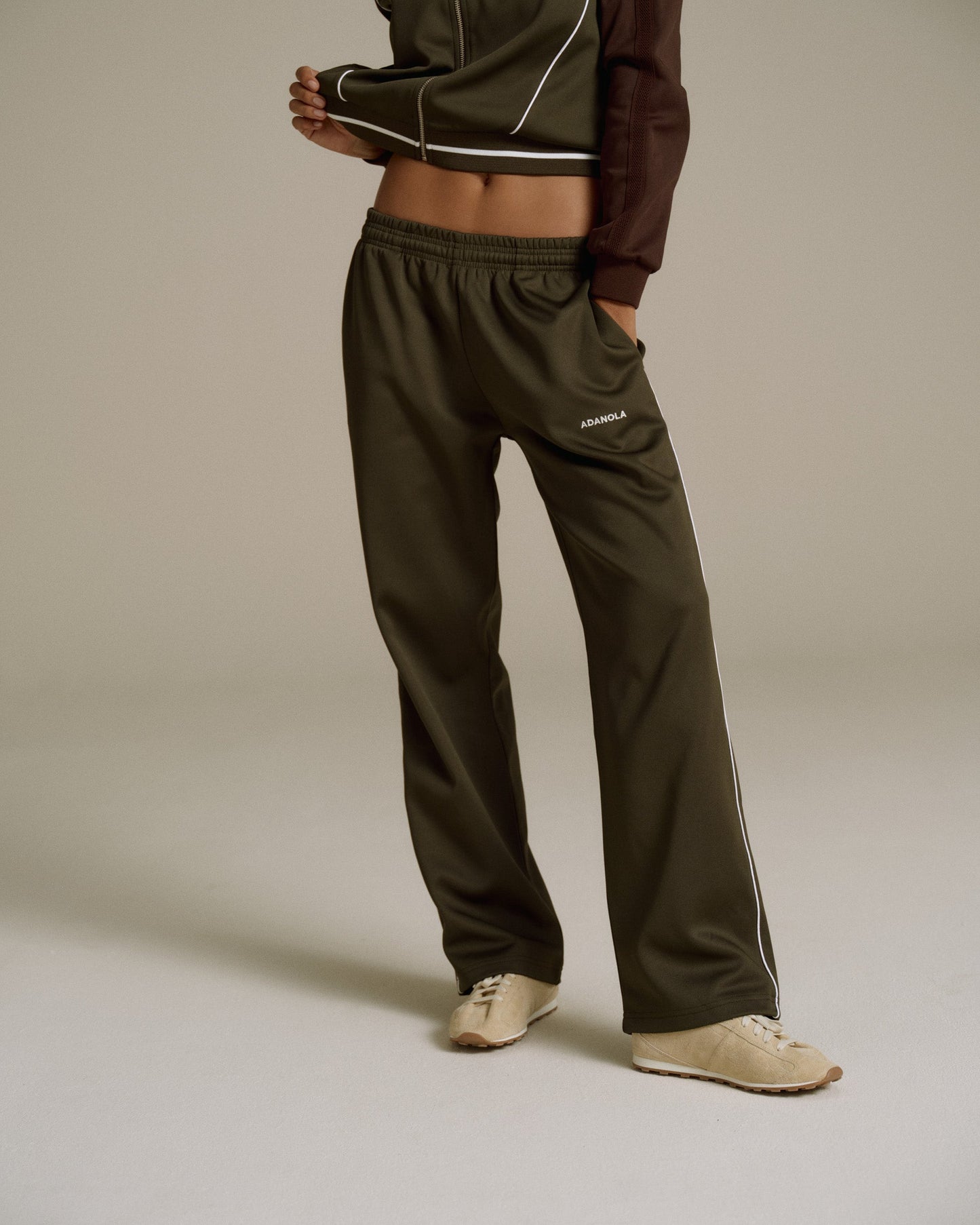 Jersey Track Pant - Fern Green