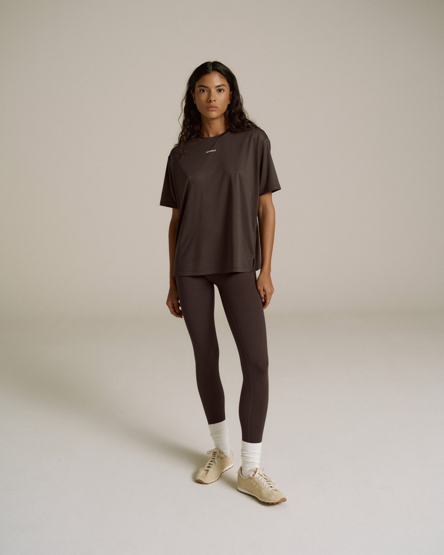 Mesh Active T-Shirt - Coffee Bean