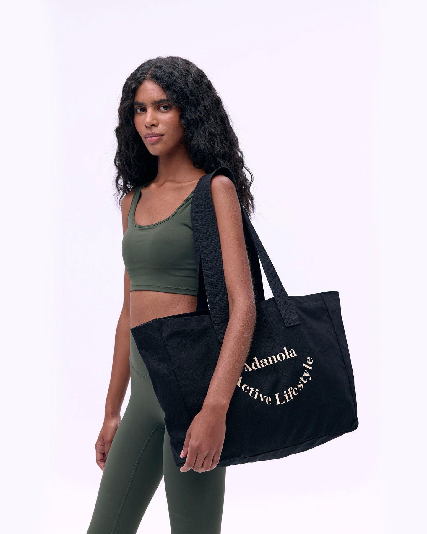 Active Lifestyle Tote Bag - Black/Nude