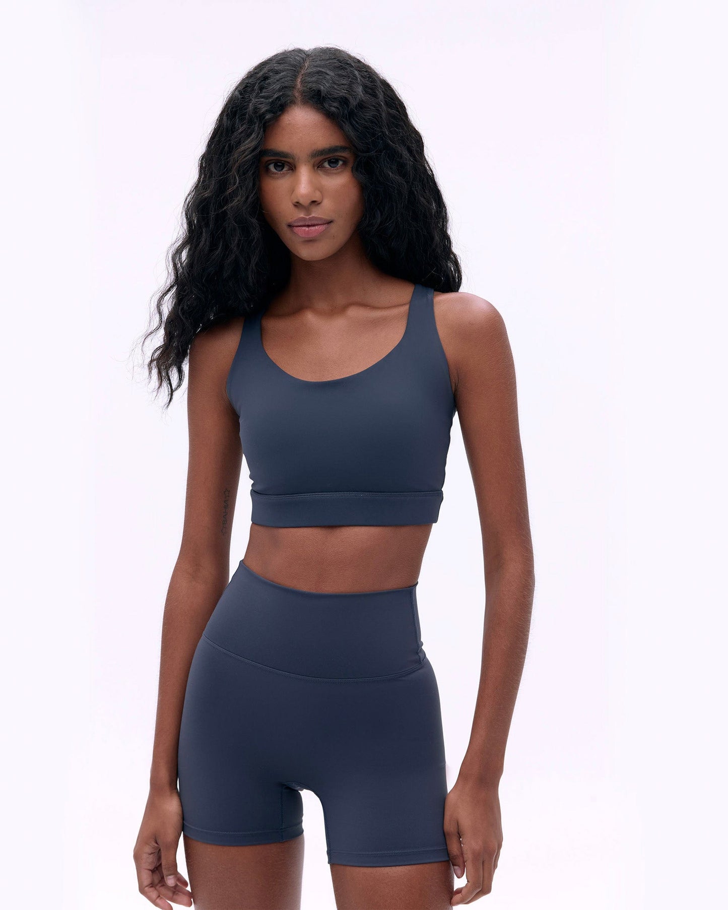 Ultimate Crop Shorts - Midnight Blue