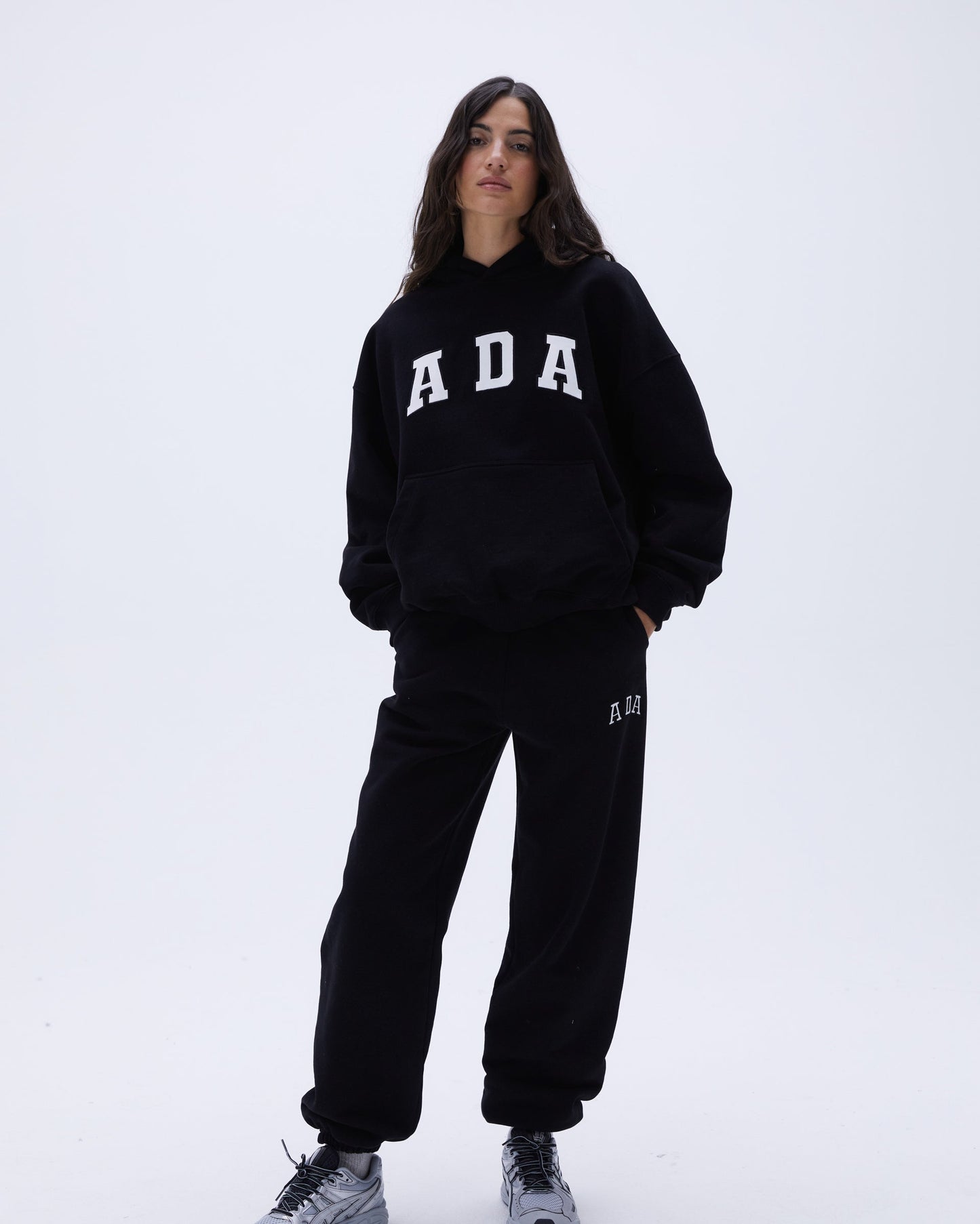 ADA Oversized Hoodie - Black