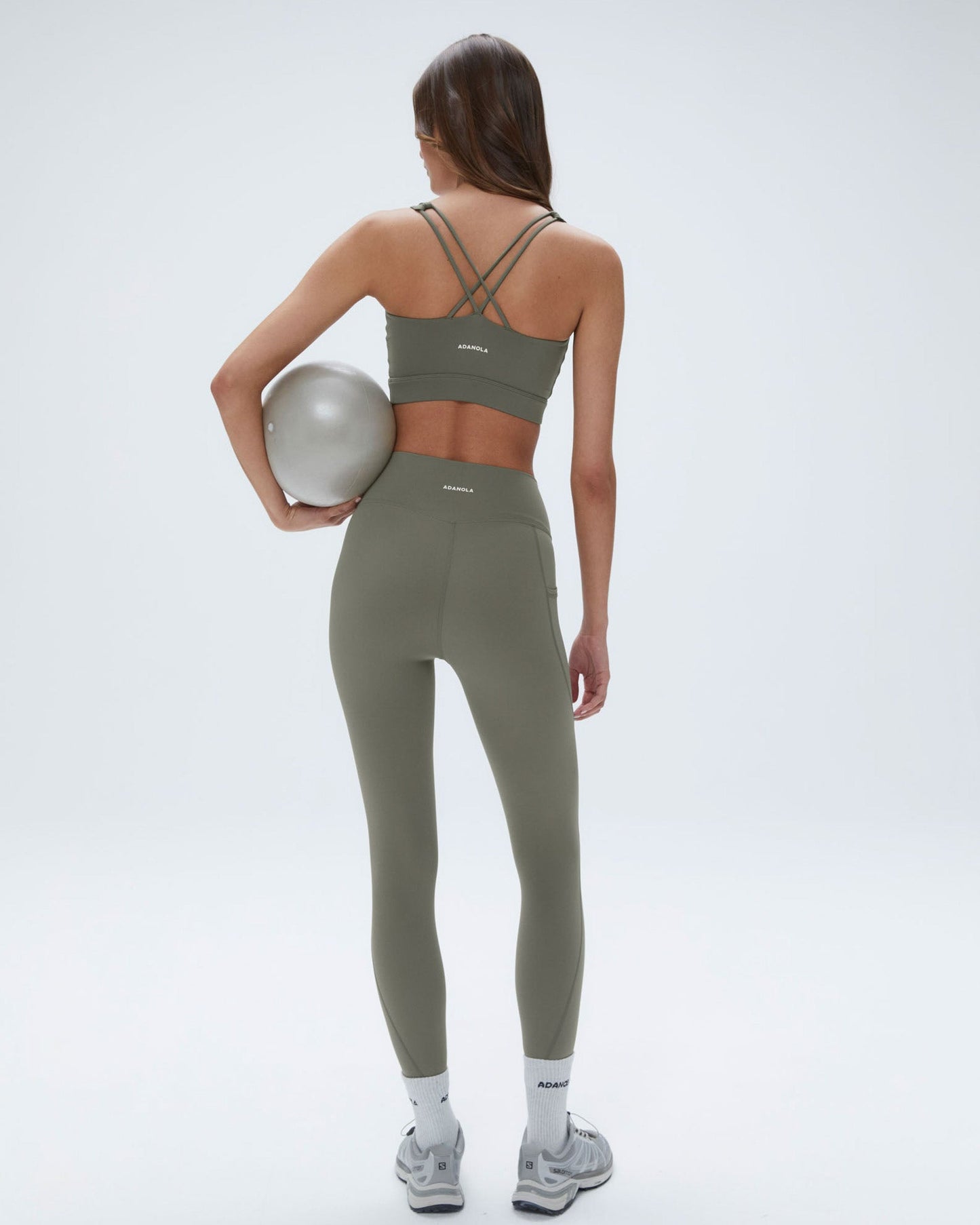Ultimate Pocket Leggings - Olive Green
