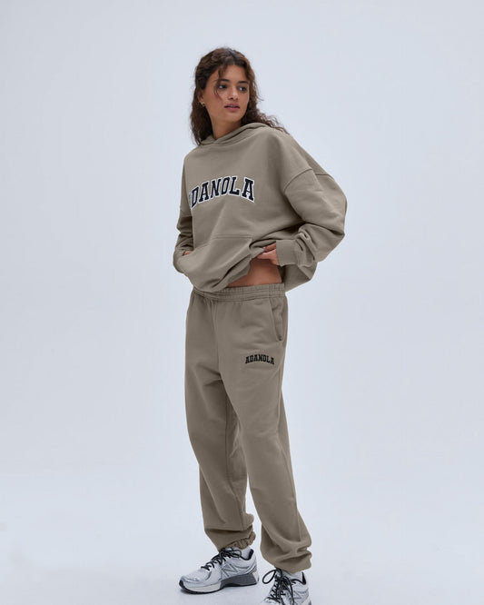 Varsity Sweatpants - Clay Beige