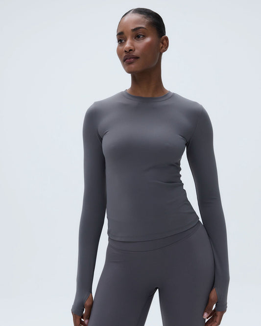 Ultimate Long Sleeve Top - Dark Grey