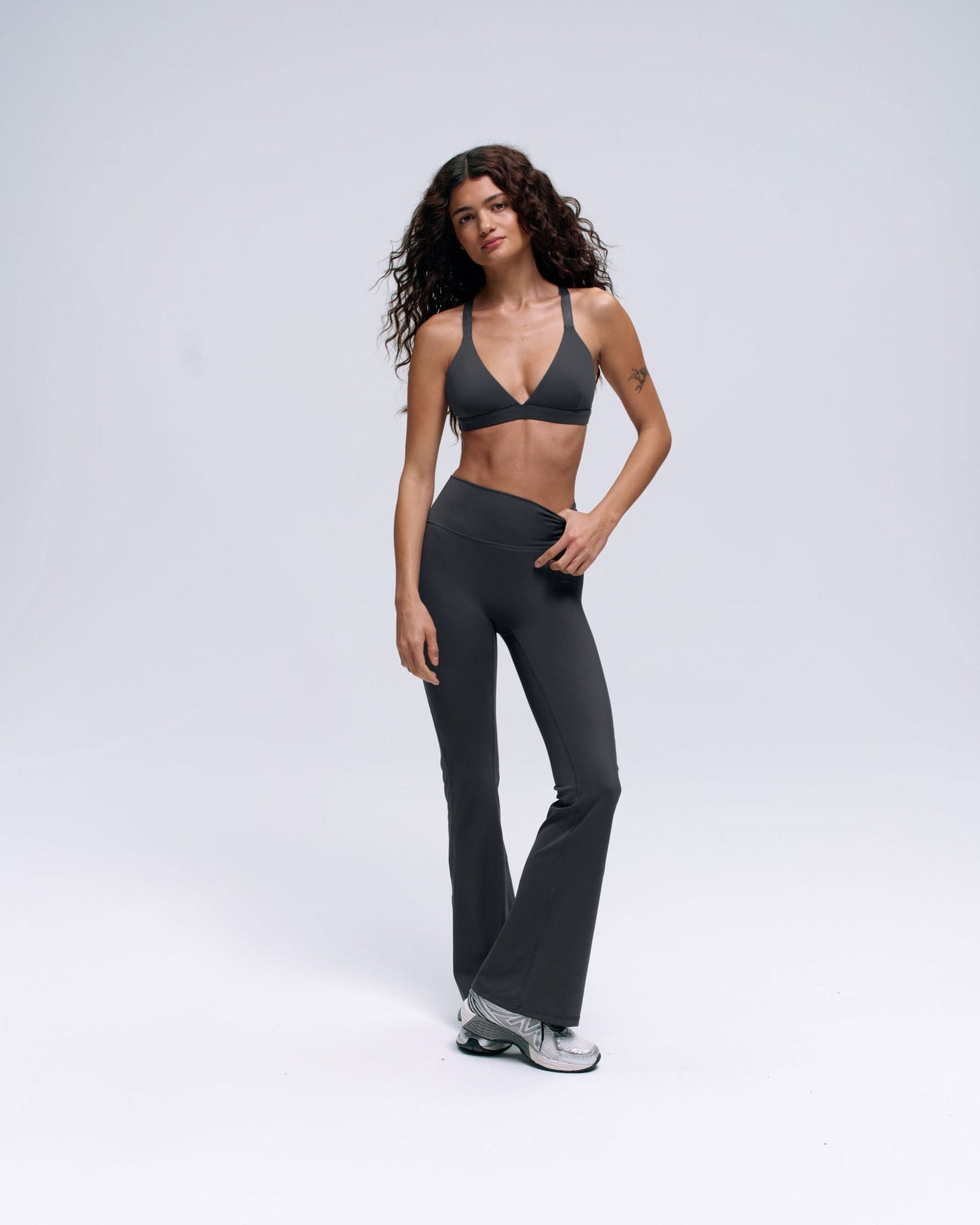 Flared Yoga Pant - Graphite Grey