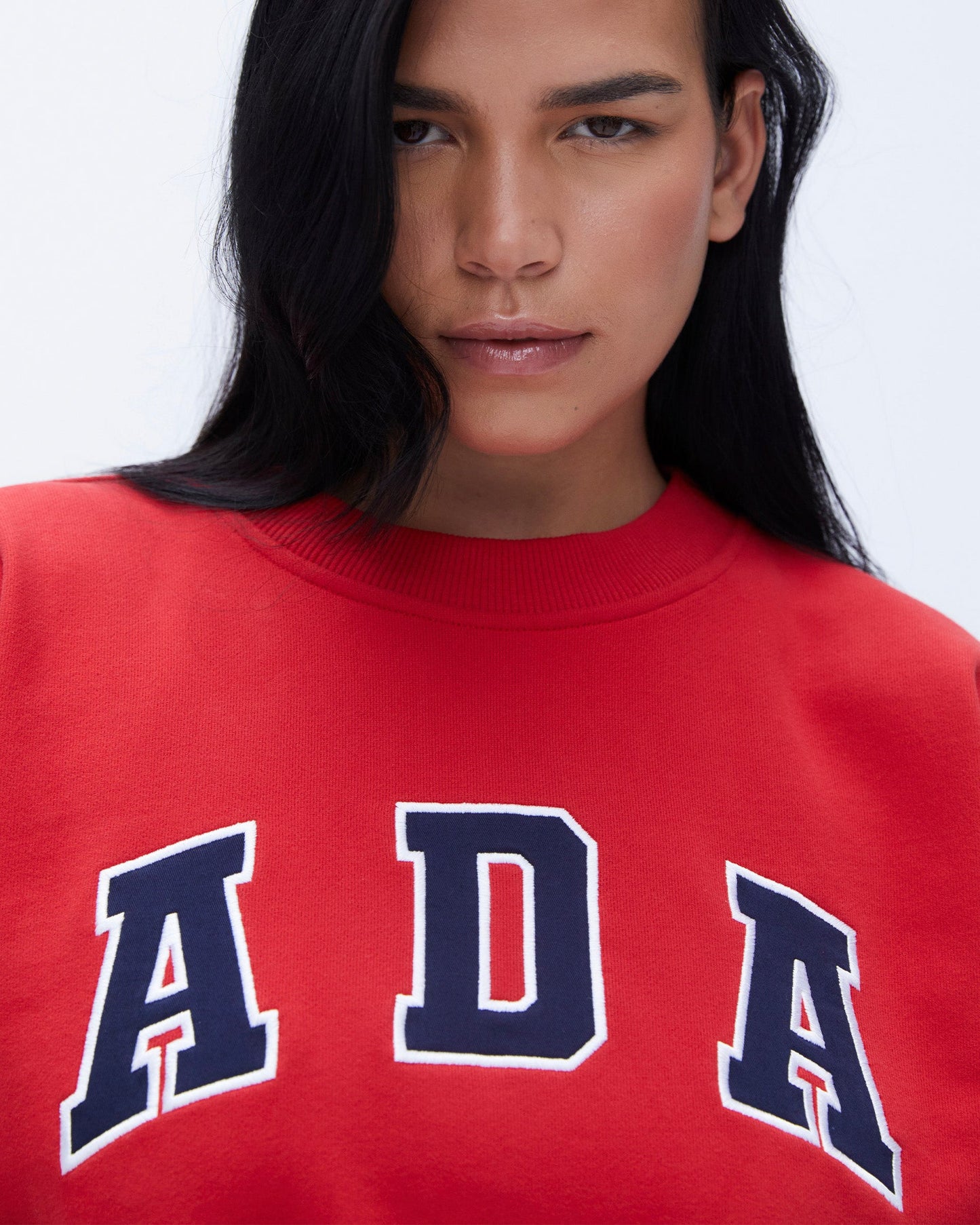 ADA Oversized Sweatshirt - Classic Red