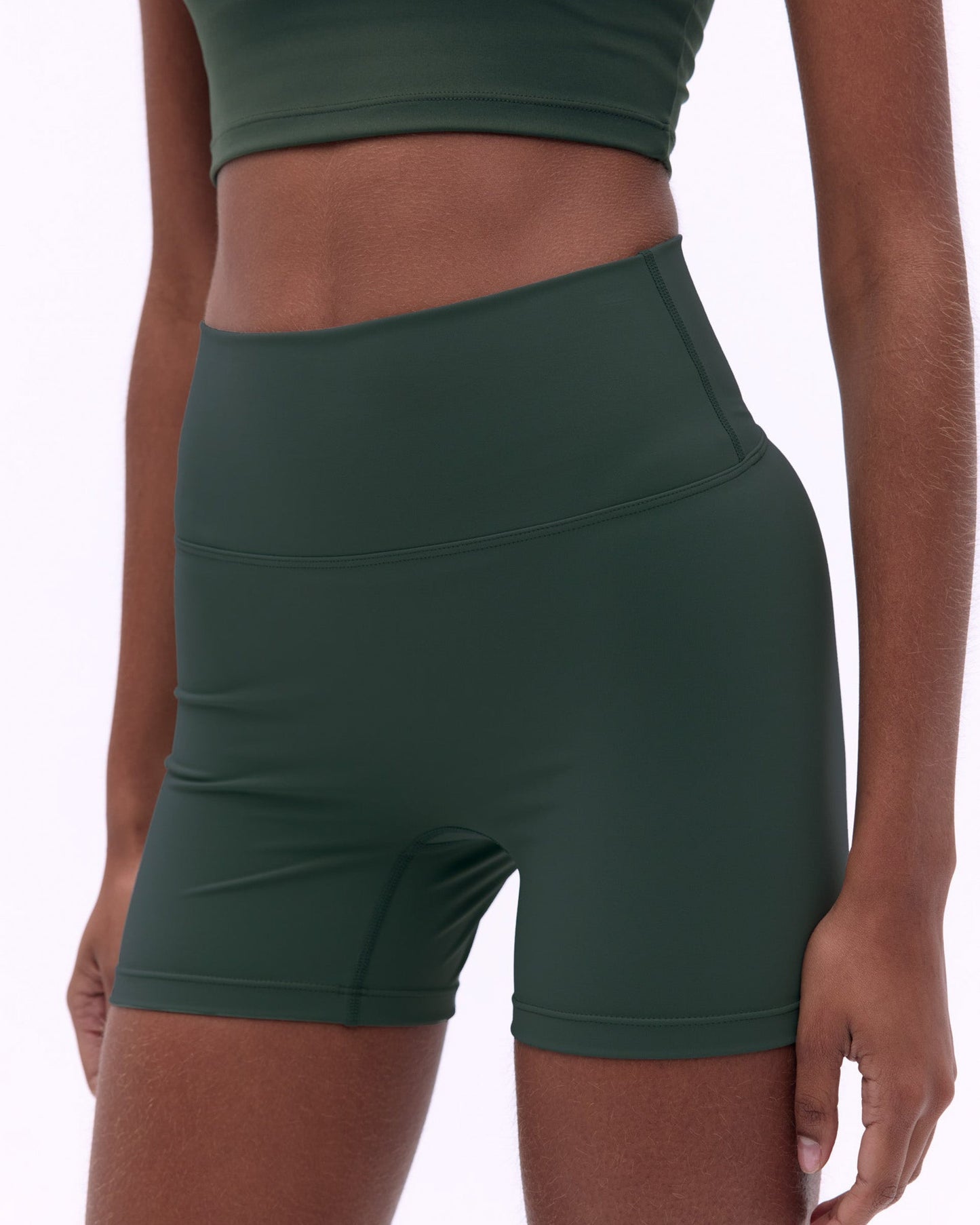 Ultimate Ultra Crop Shorts - Dark Olive