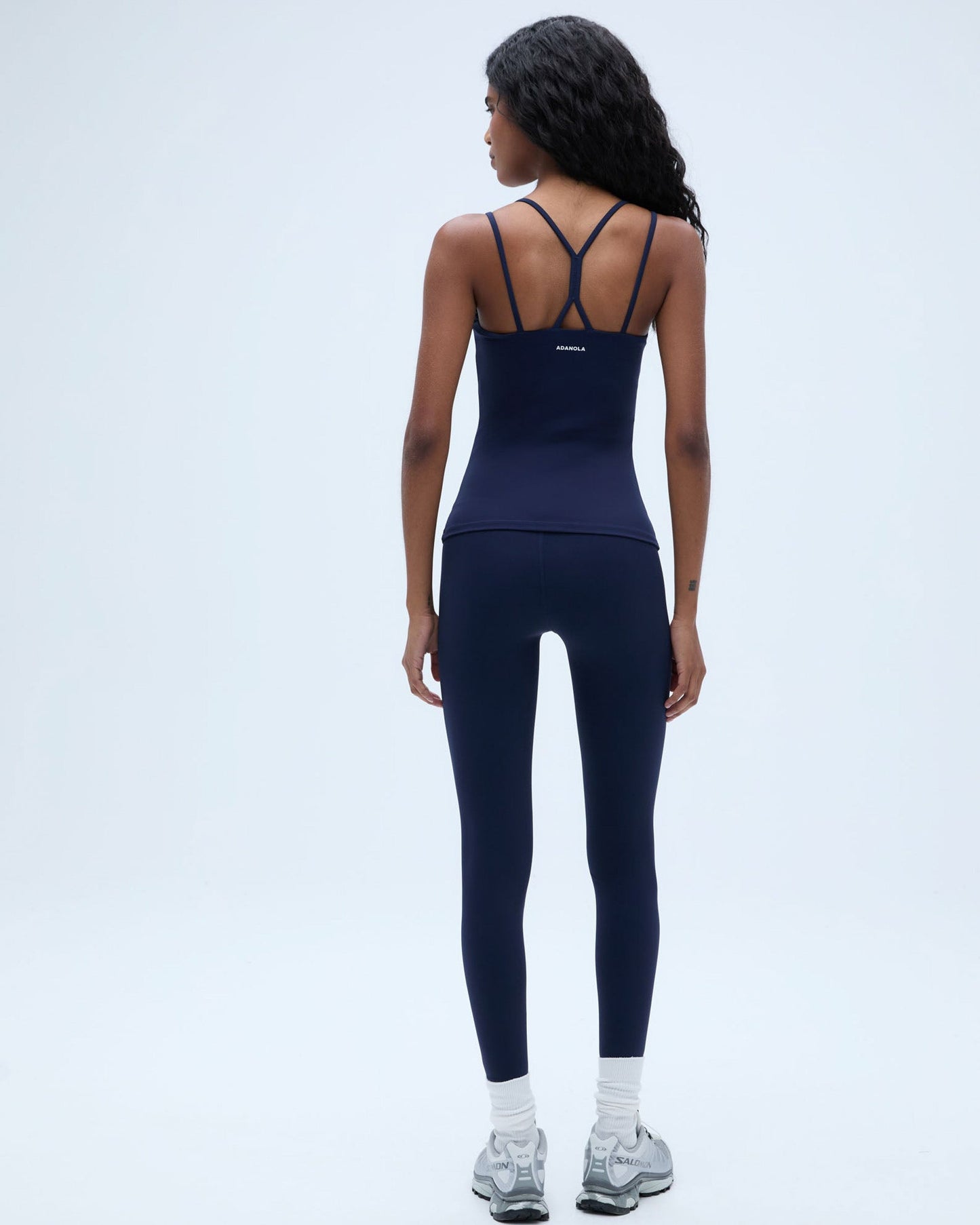 Ultimate Double Strap Tank Top - Navy Blue
