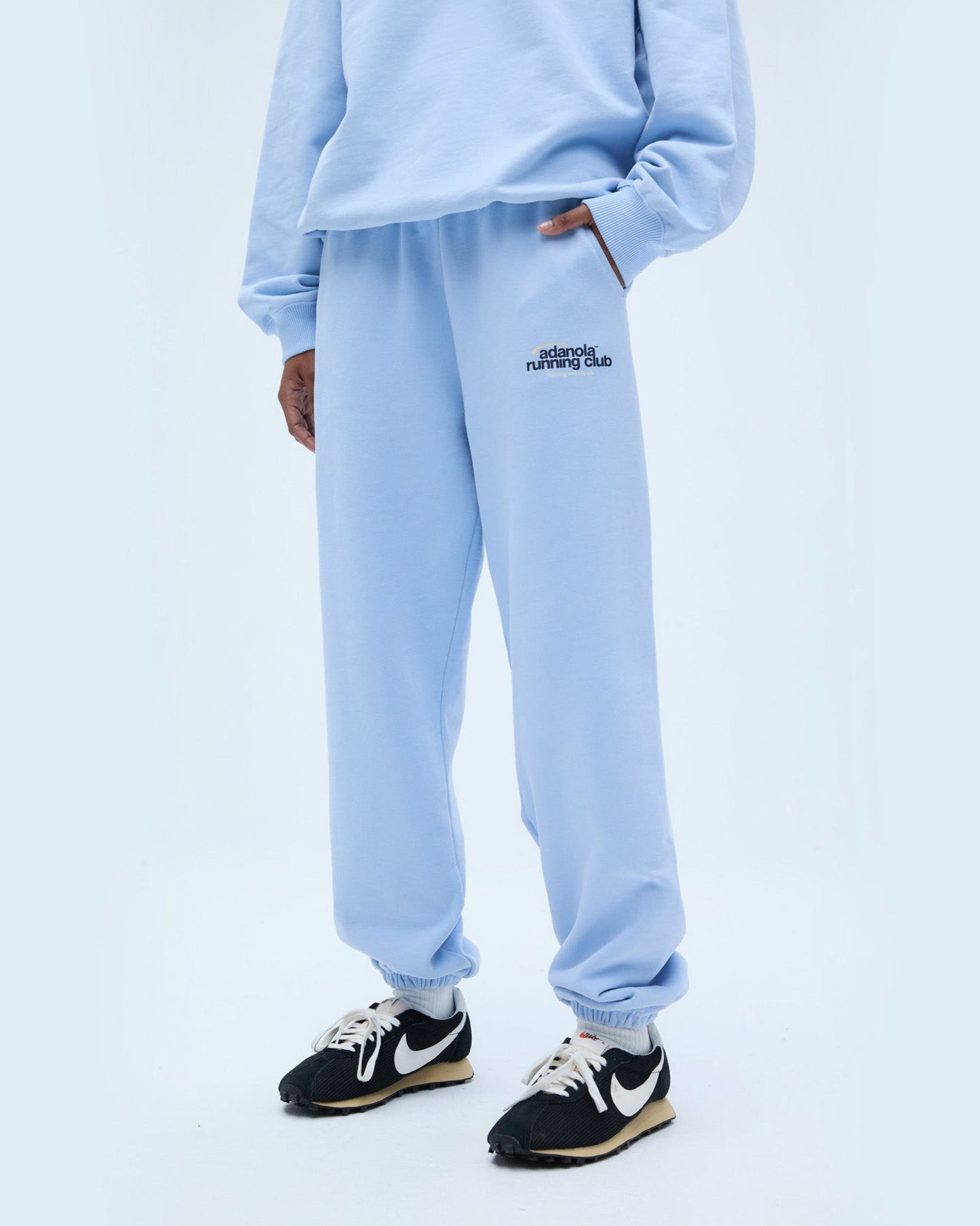 Adanola Running Sweatpants - Powder Blue