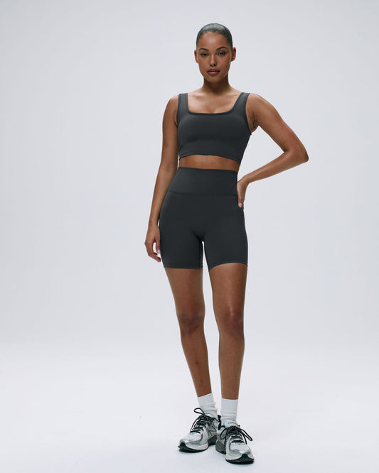 Ultimate Crop Shorts - Graphite Grey