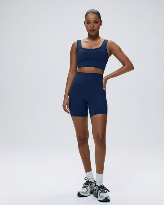 Ultimate Crop Shorts - Navy Blue