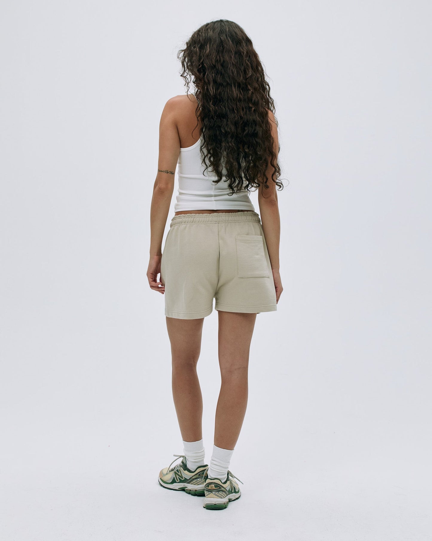 Campus Sweat Shorts  - Stone