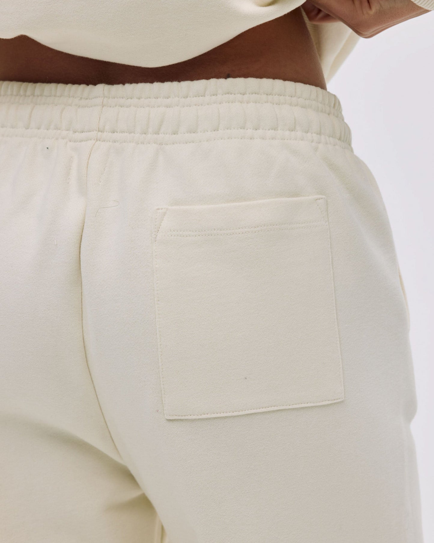 Varsity Sweatpants - Marshmallow White/Midnight Blue