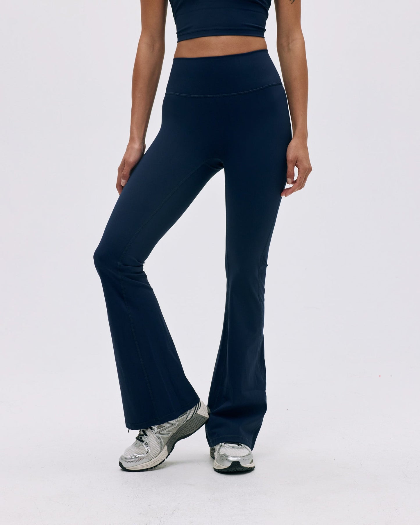 Flared Yoga Pant - Navy Blue