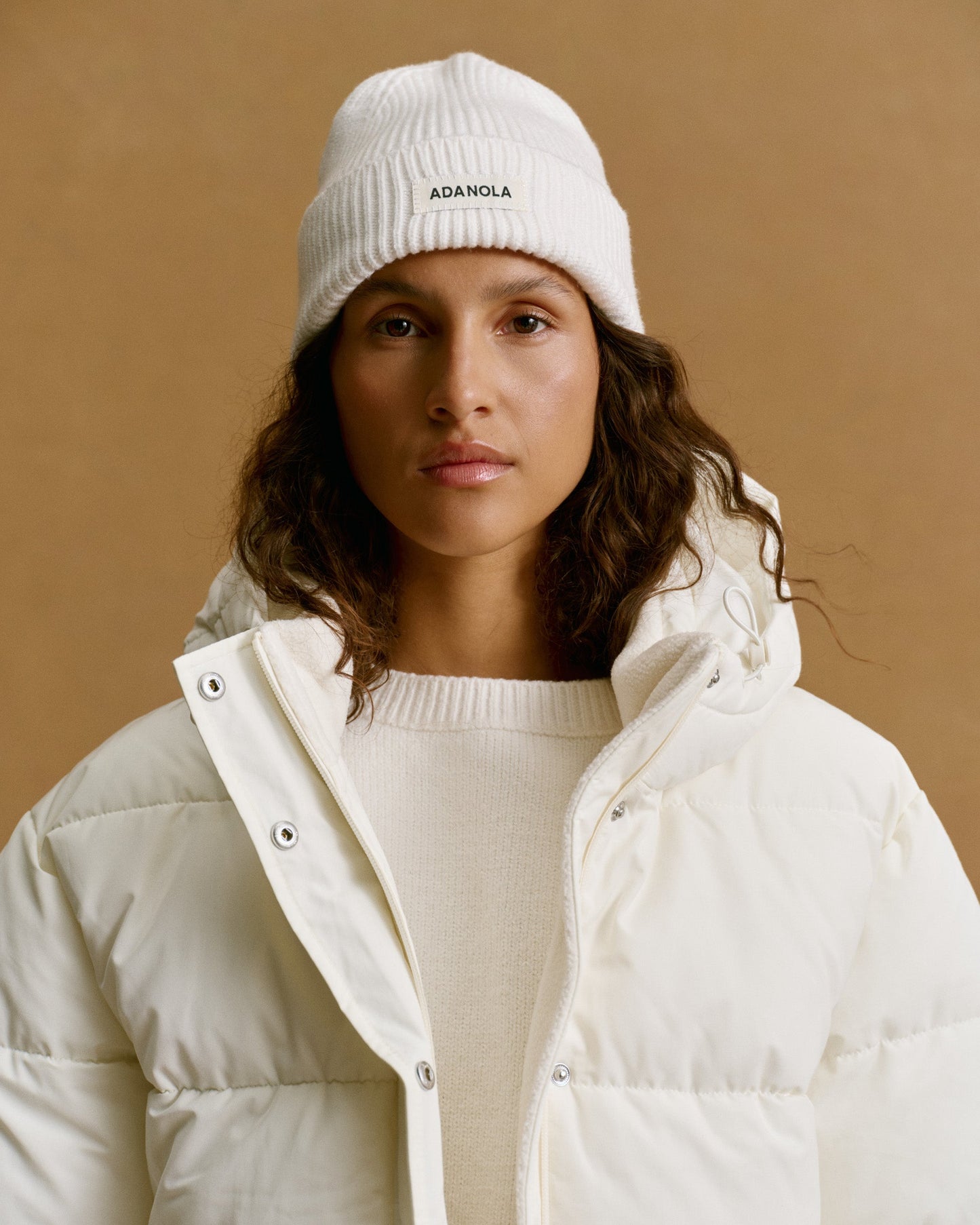 Knit Beanie - Marshmallow White