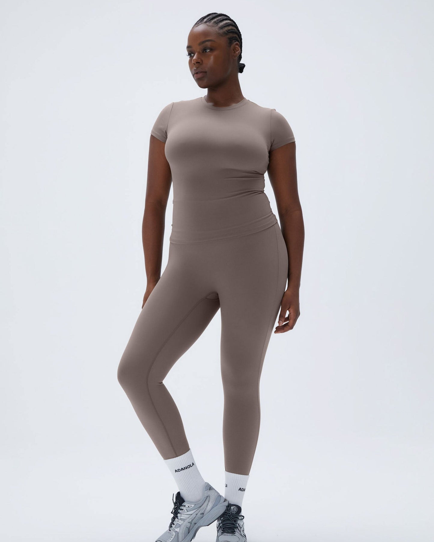 Ultimate Short Sleeve Top - Cocoa Brown