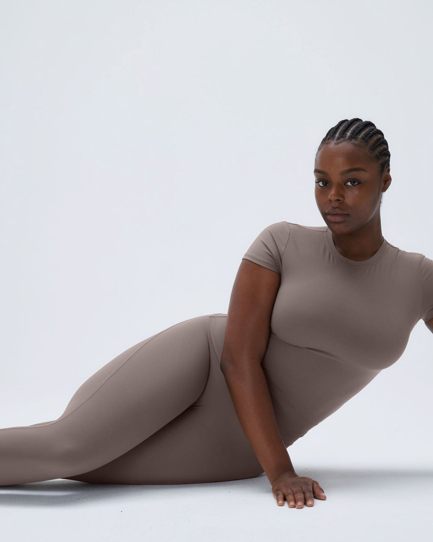 Ultimate Short Sleeve Top - Cocoa Brown