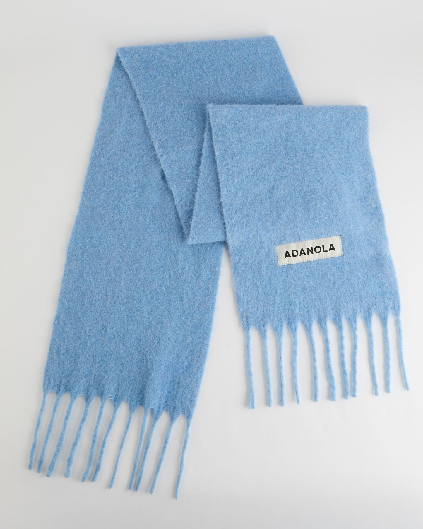 Brushed Scarf - Ice Blue