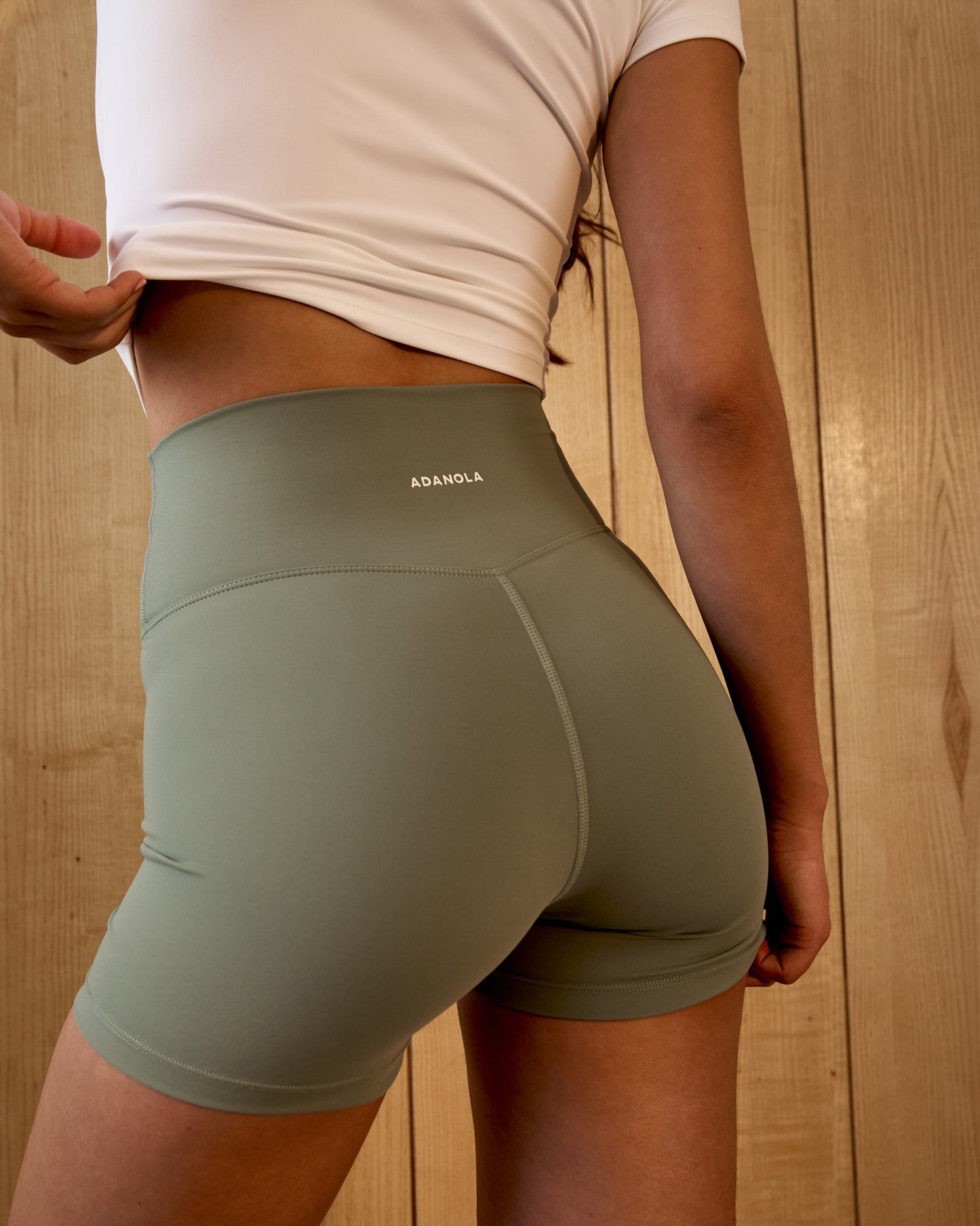 Ultimate Ultra Crop Shorts - Eden Green