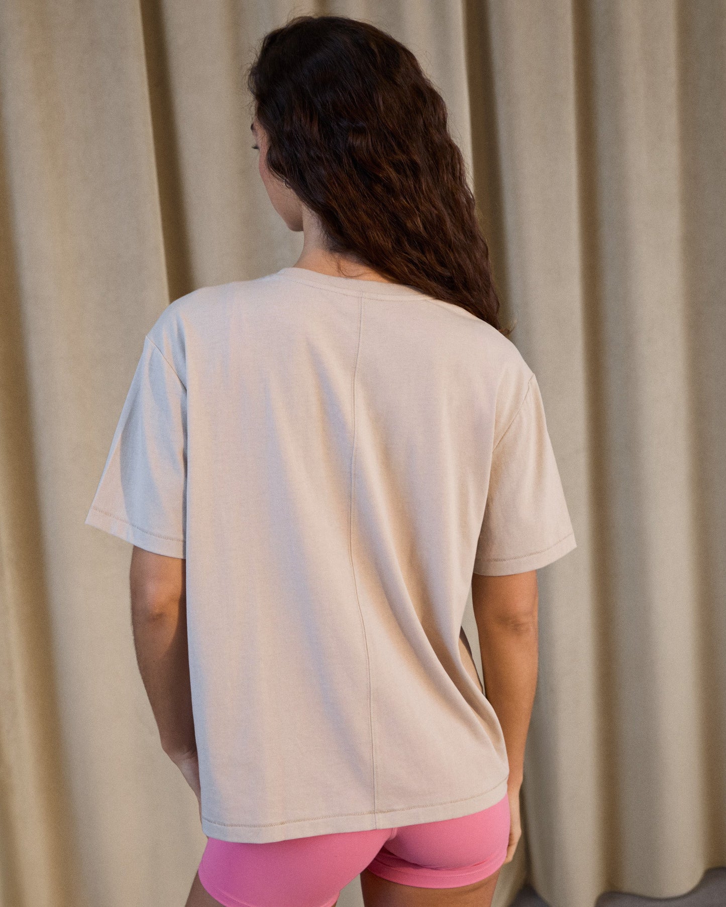 Essential Short Sleeve T-shirt - Beige