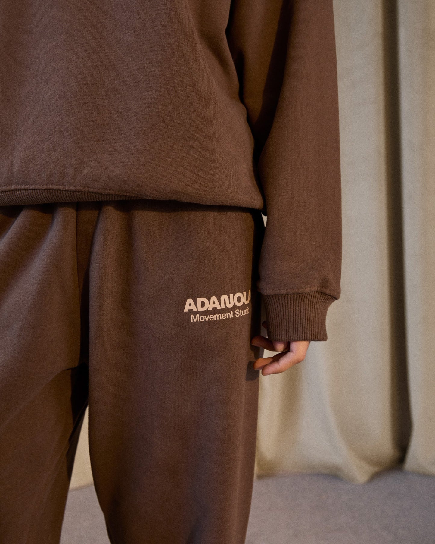 Studio Sweatpants - Mocha Brown