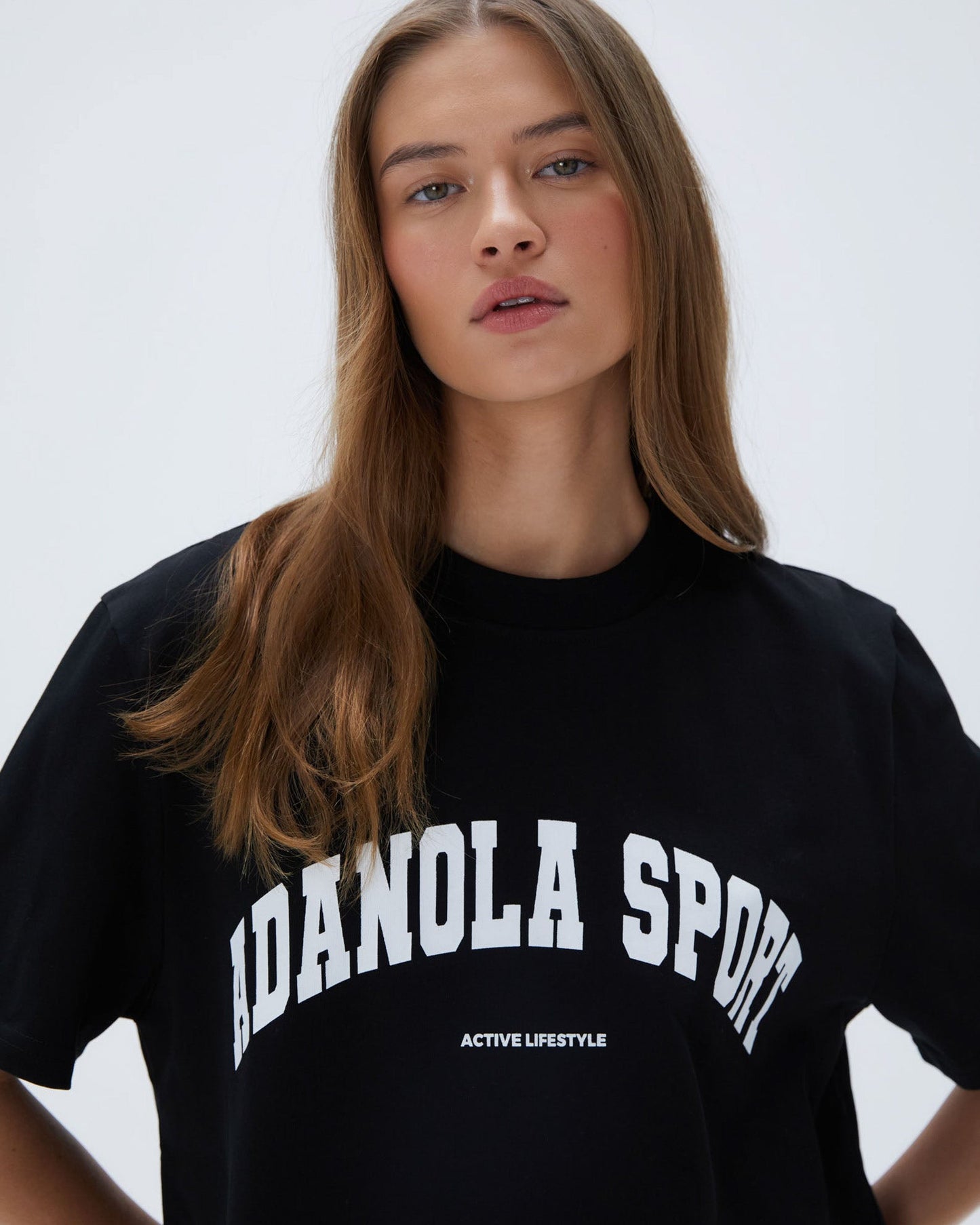 AS Short Sleeve Oversized T-Shirt - Black