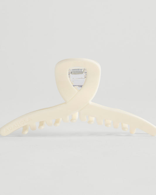 Hair Clip - Marshmallow White
