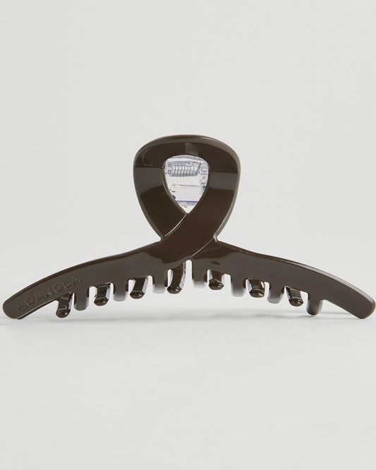 Hair Clip - Coffee Bean