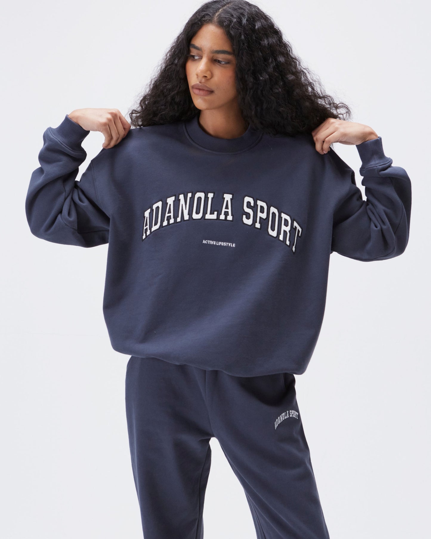 AS Oversized Sweatshirt - Midnight Blue