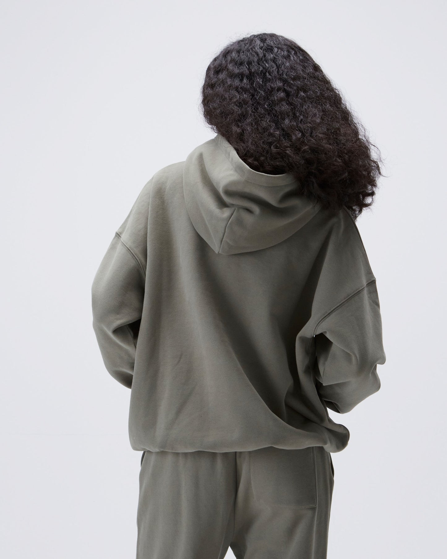 ADA Oversized Hoodie - Olive Green