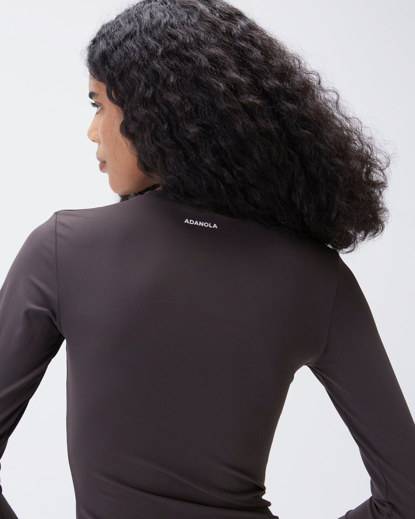 Ultimate Long Sleeve Top - Coffee Bean