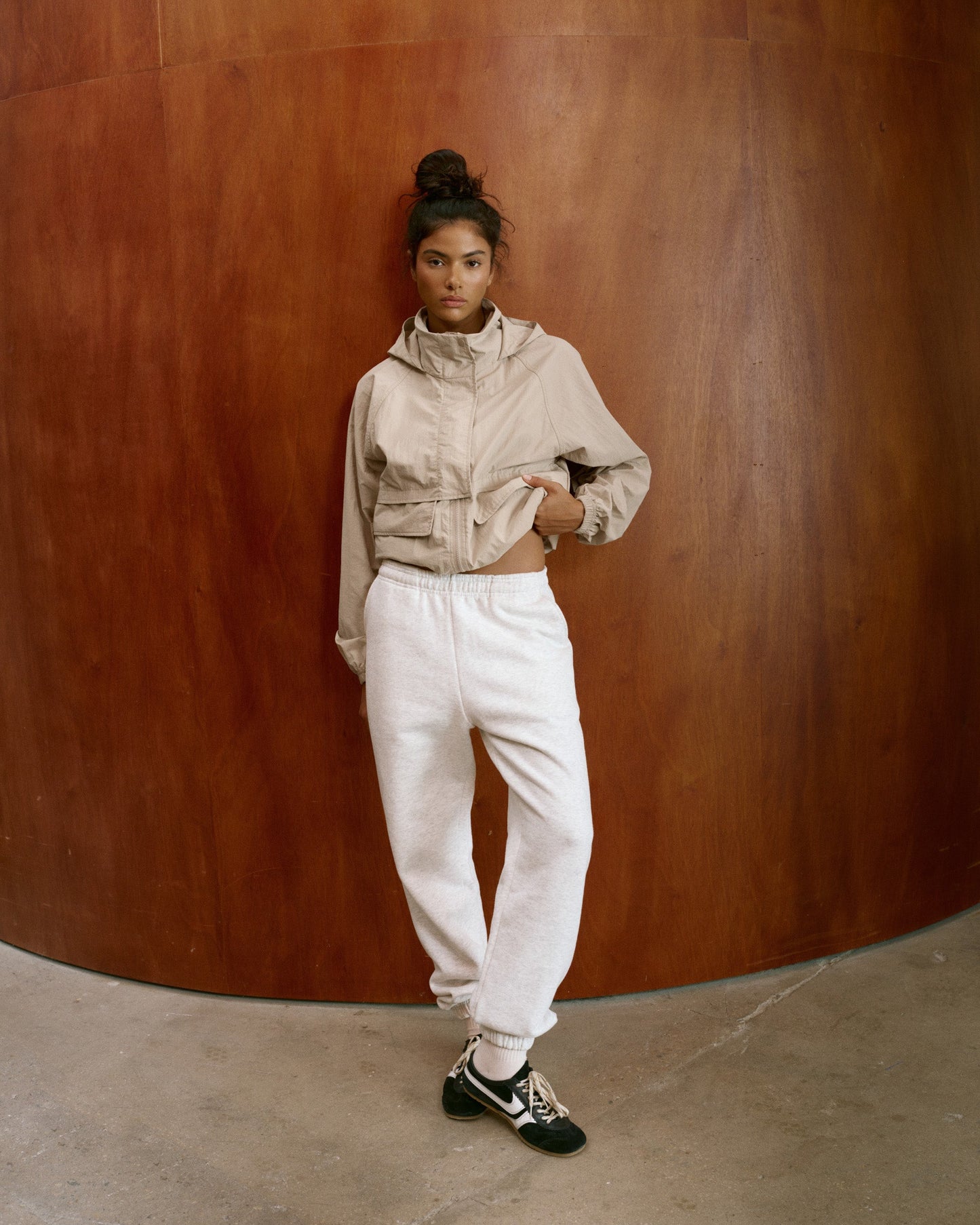 Storm Flap Rain Jacket - Almond