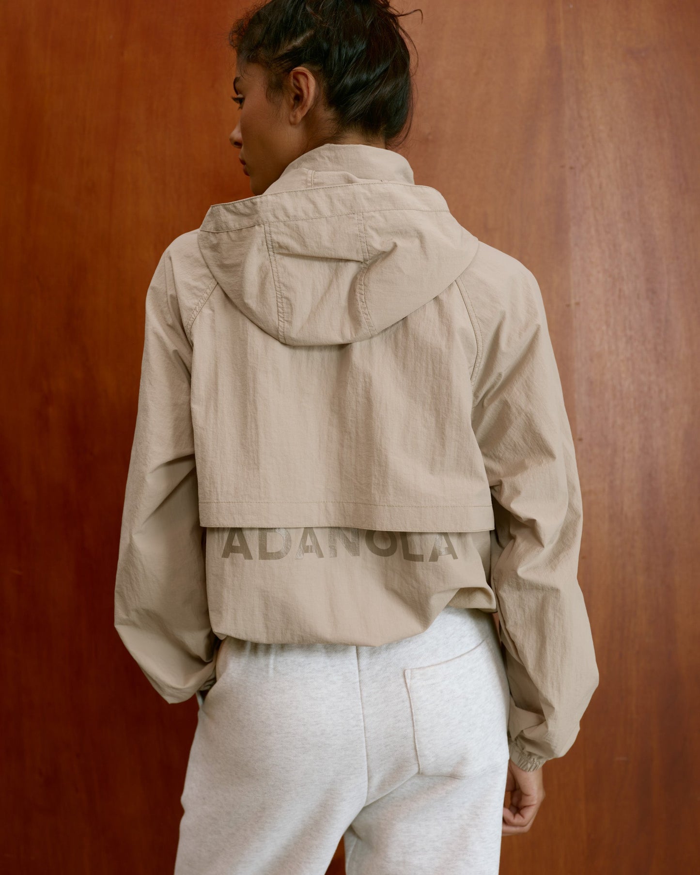 Storm Flap Rain Jacket - Almond