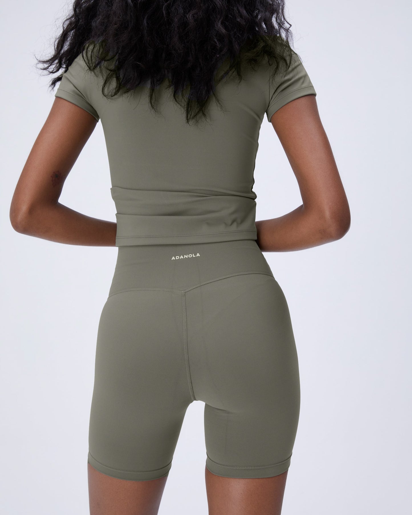 Ultimate Crop Shorts - Olive Green
