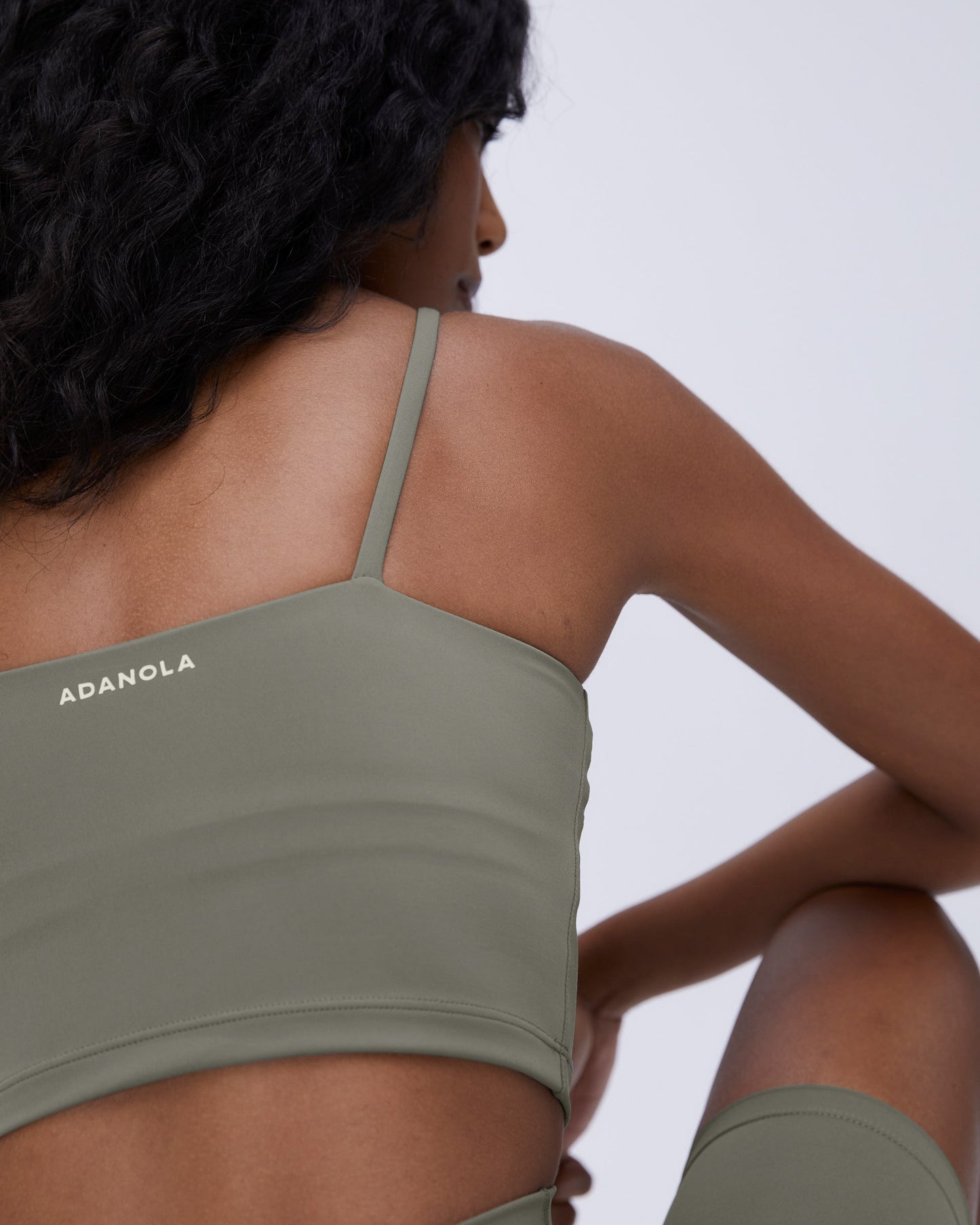 Ultimate Tank Bra - Olive Green