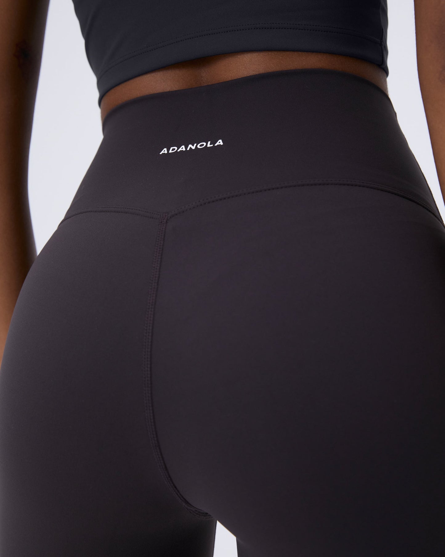 Ultimate Crop Shorts - Coffee Bean