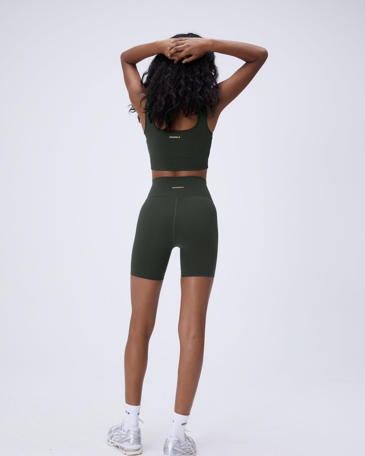 Ultimate Crop Shorts - Dark Olive