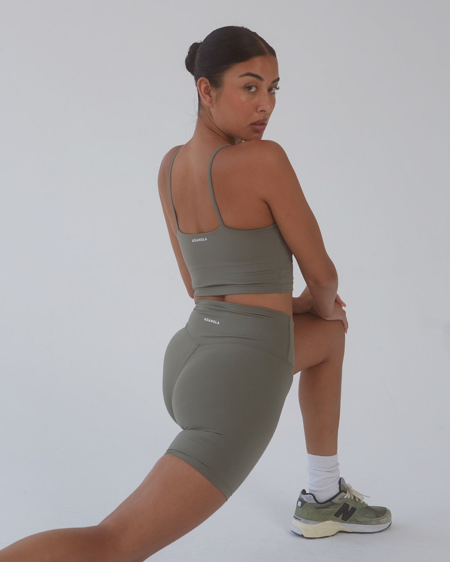 Ultimate Crop Shorts - Olive Green