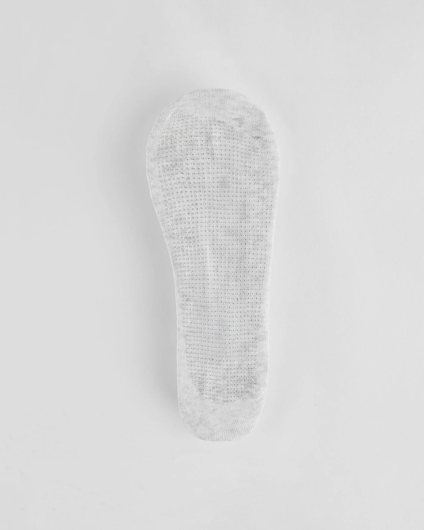 Pilates Grip Socks - Light Grey Melange