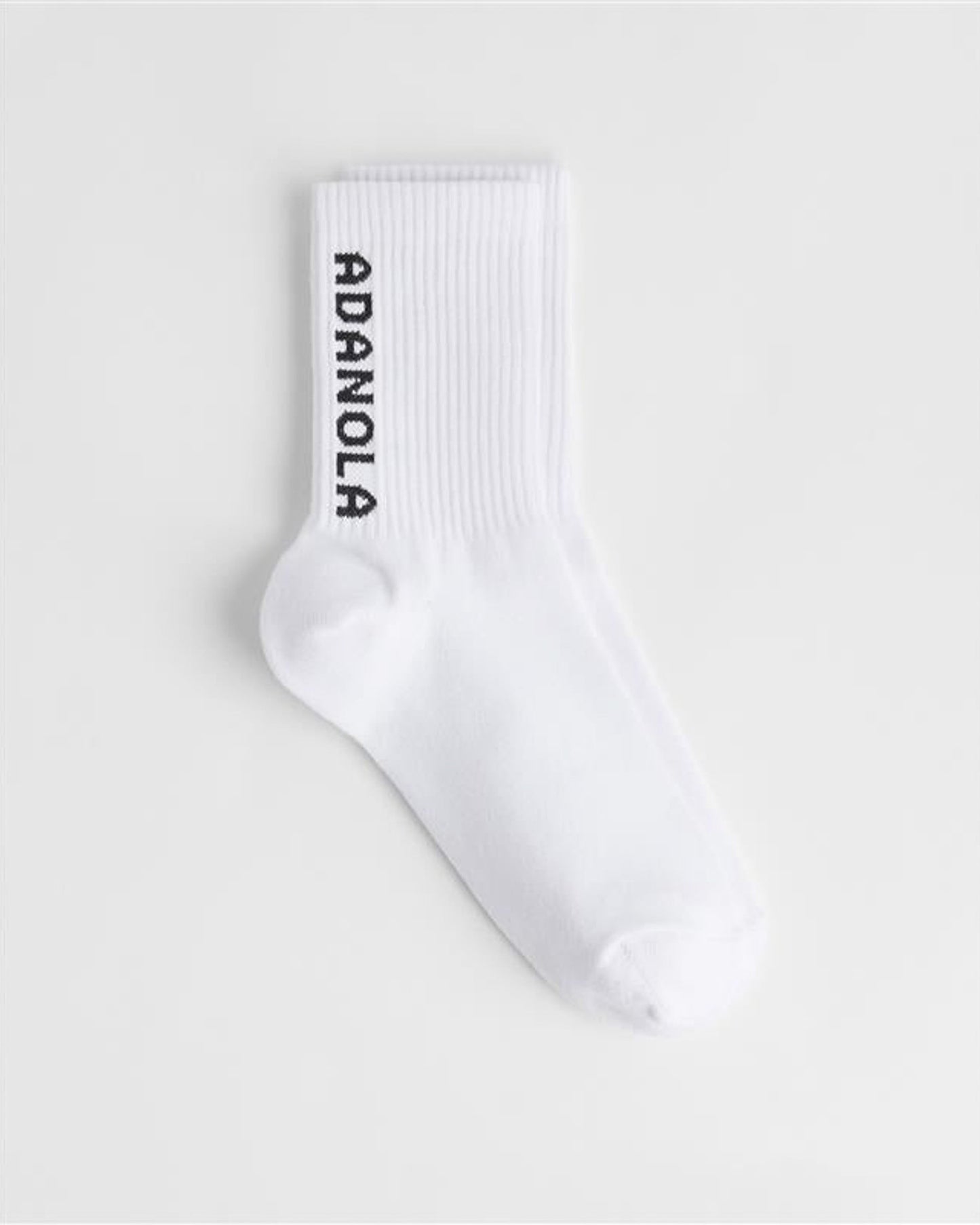 2 Pack Adanola Socks - White/Charcoal, Taupe/Charcoal