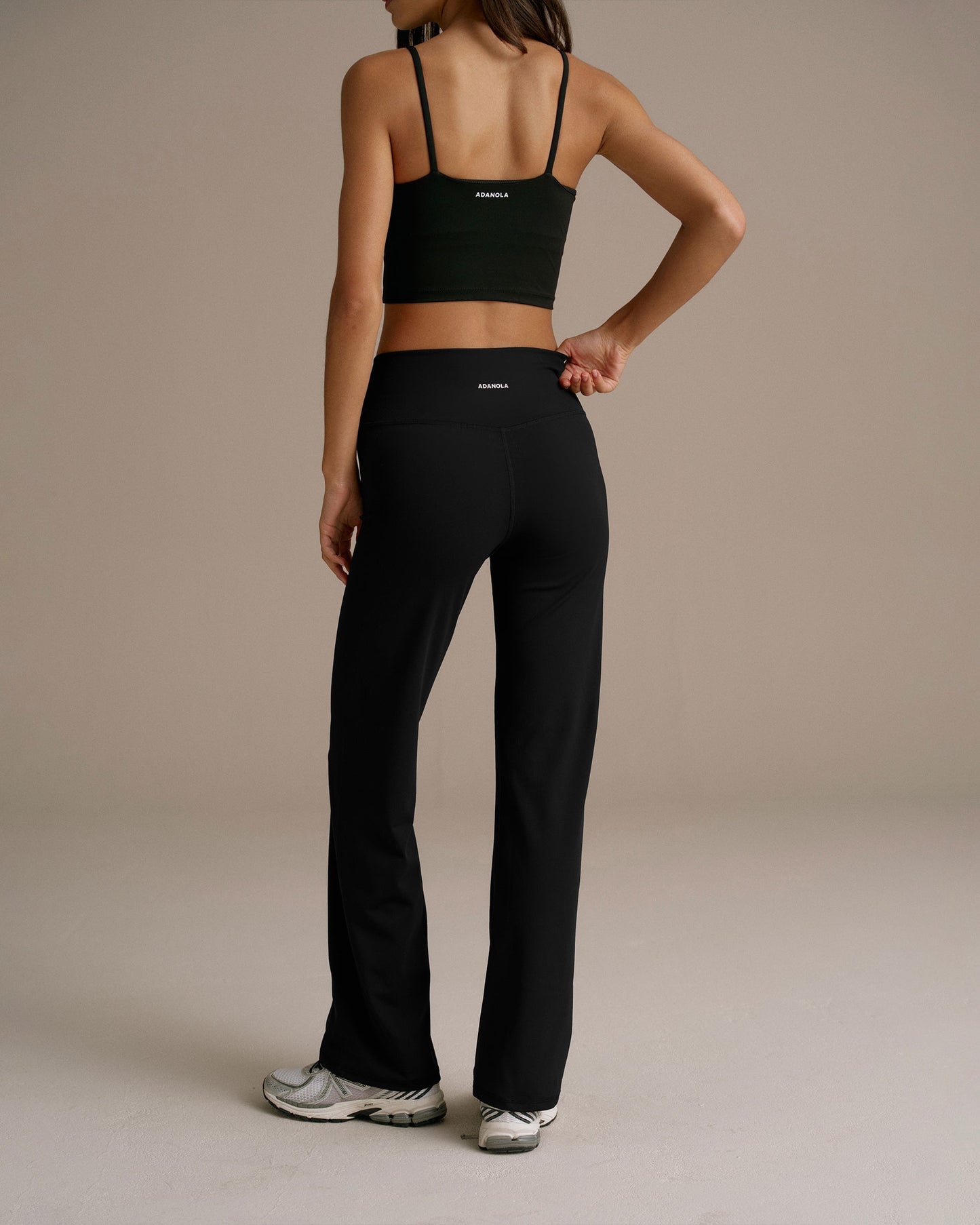 Wrap Over Yoga Pant - Black