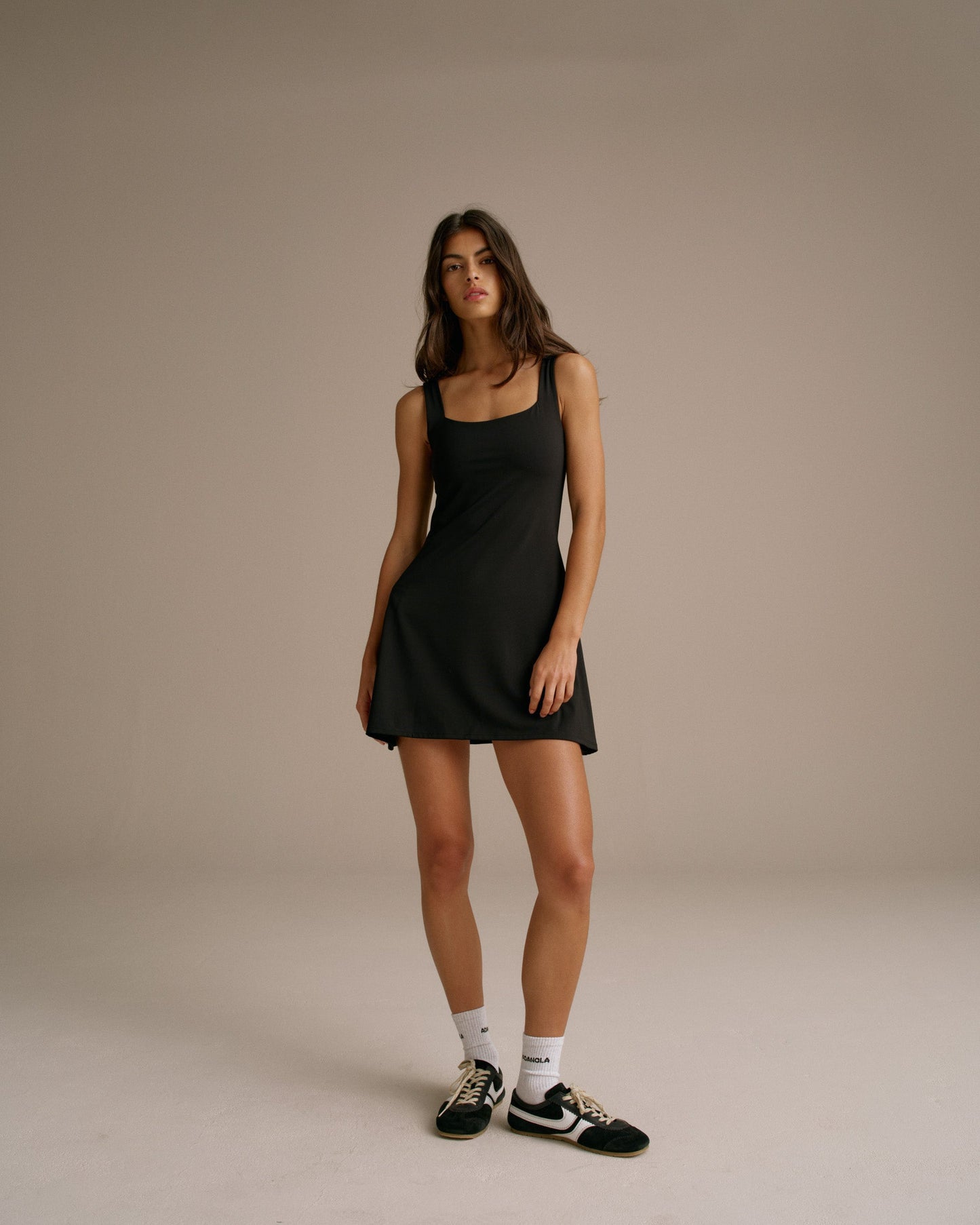Ultimate Square Neck Dress - Black
