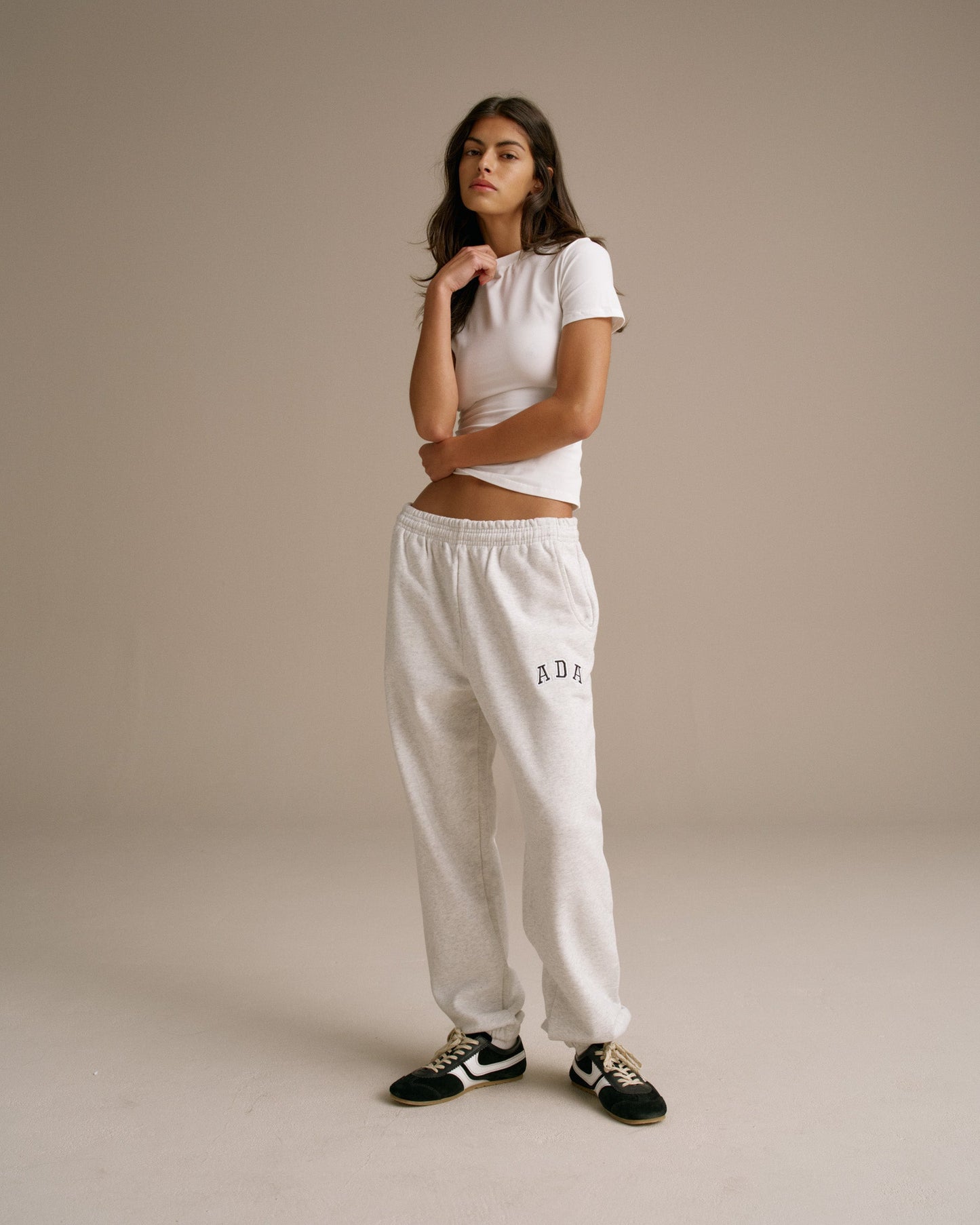 ADA Sweatpants - Light Grey Melange