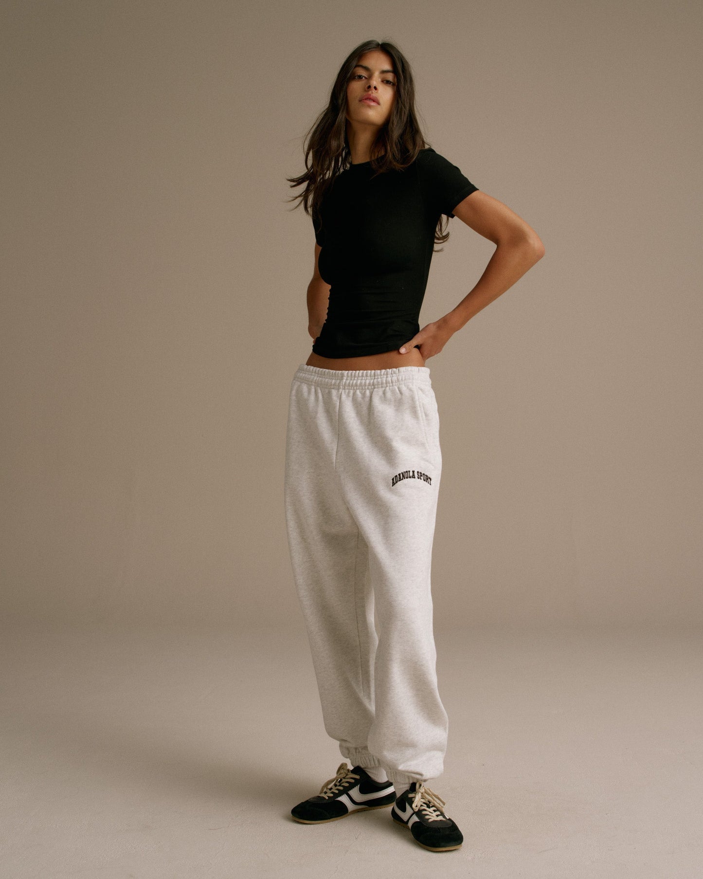 AS Sweatpants - Light Grey Melange