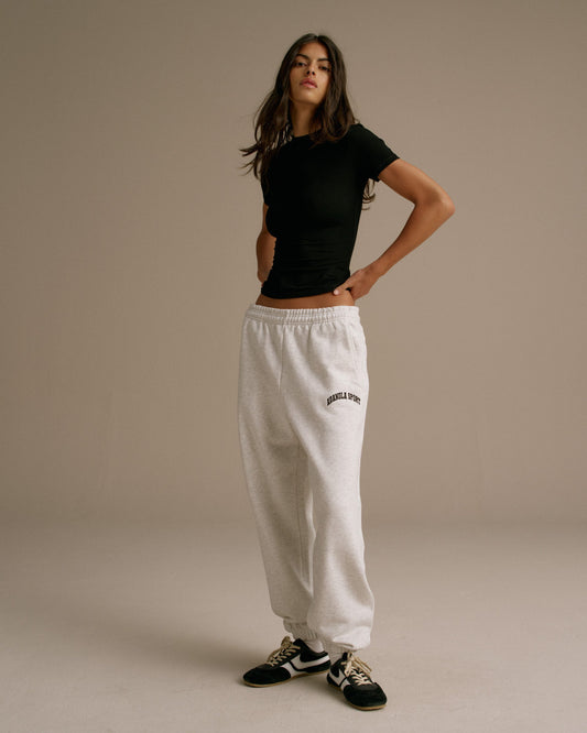 AS Sweatpants - Light Grey Melange